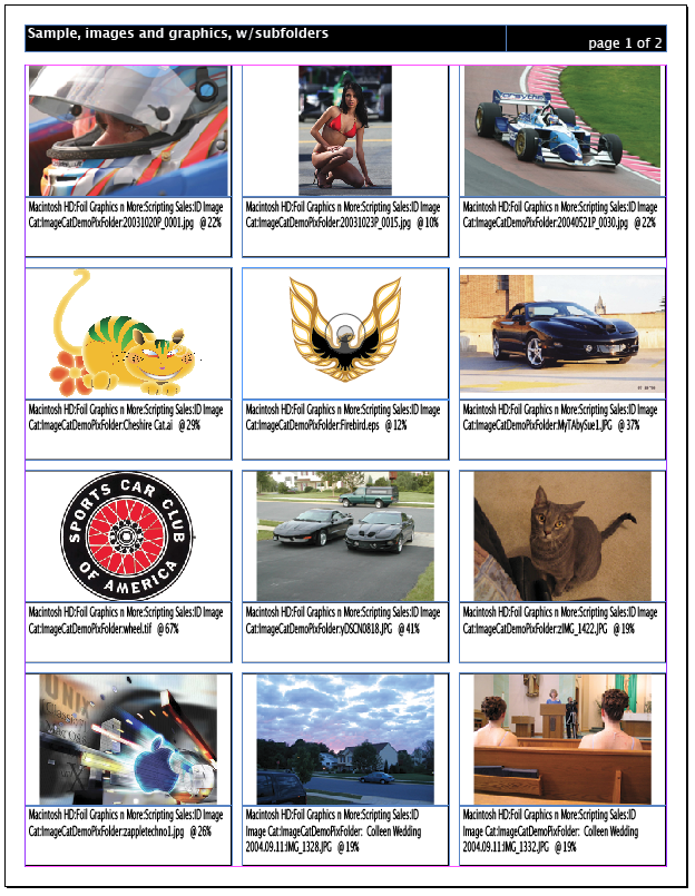 sample catalog